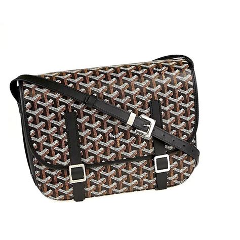 goyard black chevron print